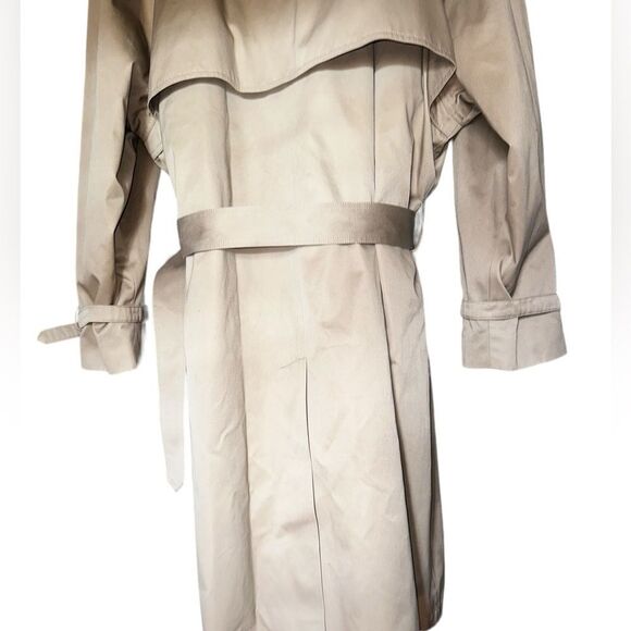 Hart Schaffner Marx Men's Burnett Trench Coat sz 44 - Picture 3 of 14